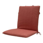 Niederlehner-Auflage, Gartenstuhlkissen wasserabweisend, terra, 97 x 49 cm