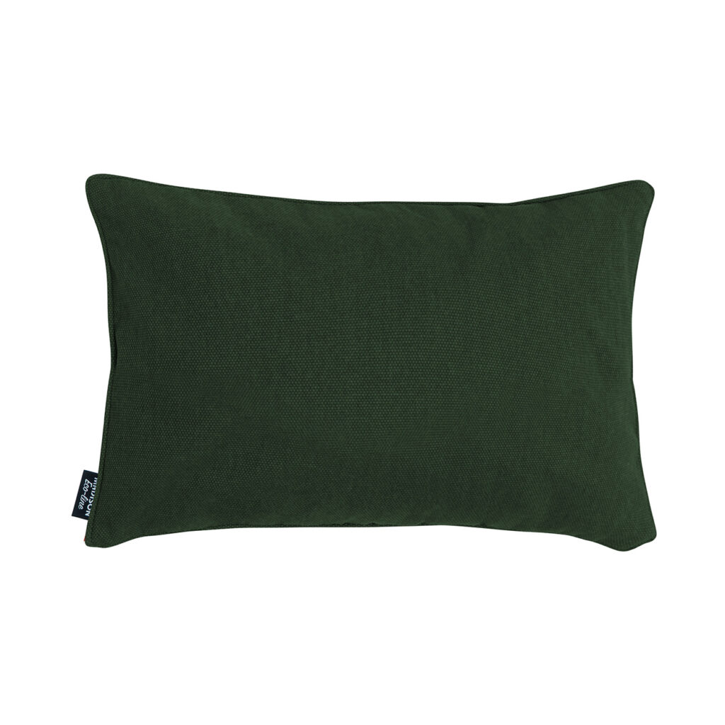 Deko-Kissen wasserabweisend, bequemes Outdoorkissen, grün, 50 x 30 x 10 cm