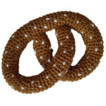 Häkel-Brezel, handgemacht, Deko-Brezel, 13 cm