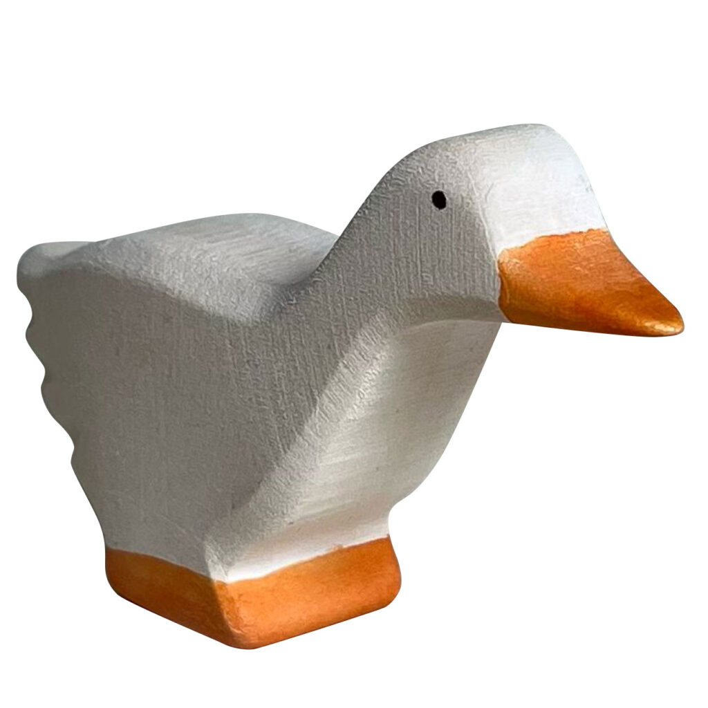 Holztier Gans, handgefertigt, 9 x 5 x 2 cm Holztier Gans, handgefertigt, 9 x 5 x 2 cm
