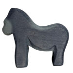 Holztier Gorilla handgefertigt, 12 x 10 x 3 cm Holztier Gorilla handgefertigt, 12 x 10 x 3 cm