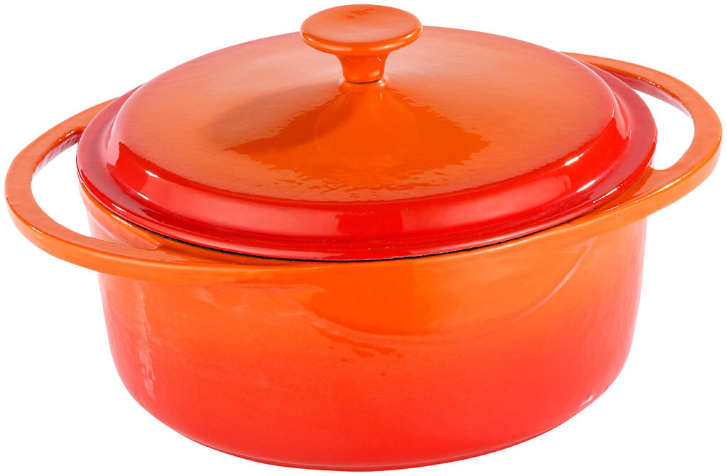 Gusseisen Schmortopf, emailliert, 25cm Gusseisen Schmortopf, emailliert, 25cm