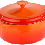 Gusseisen Schmortopf, emailliert, 25cm Gusseisen Schmortopf, emailliert, 25cm