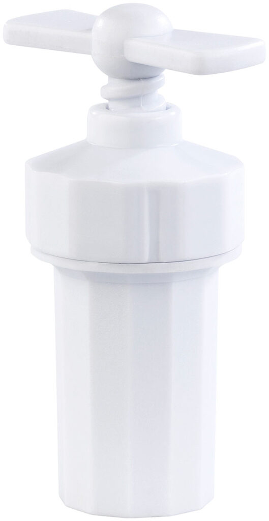 Knoblauchpresse- & Aufbewahrung mit Dosier-Spindel