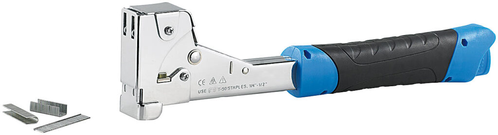 Stahl-Hammertacker für Heftklammern bis 12 x 17 mm