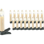 LED-Weihnachtsbaum-Lichterkette mit 20 Kerzen, 3 Watt LED-Weihnachtsbaum-Lichterkette mit 20 Kerzen, 3 Watt