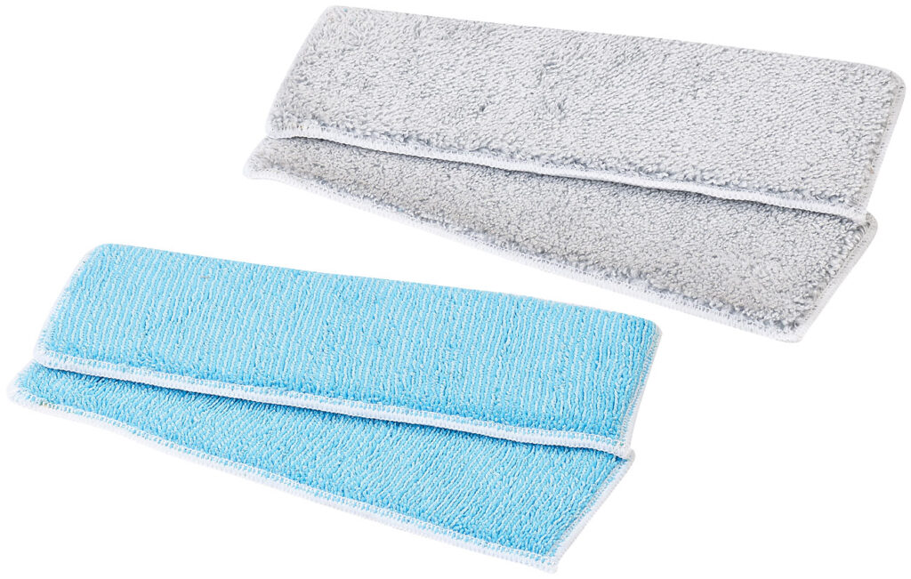 4er-Set Ersatz-Wischpads für Akku-Fussboden-Poliermaschine FPM-850