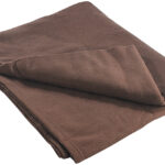 Wohndecke aus Bambus-Viskose 200 x 150 cm, Dunkelbraun Wohndecke aus Bambus-Viskose 200 x 150 cm, Dunkelbraun