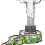 3D-Puzzle „Cristo Redentor“ in Rio de Janeiro, 22 Puzzle-Teile
