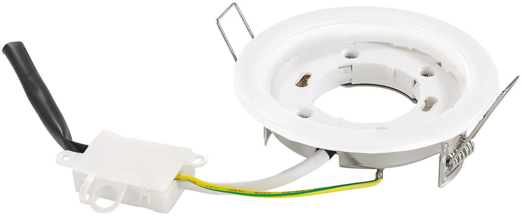 GX53-Einbaufassung, weiss GX53-Einbaufassung, weiss