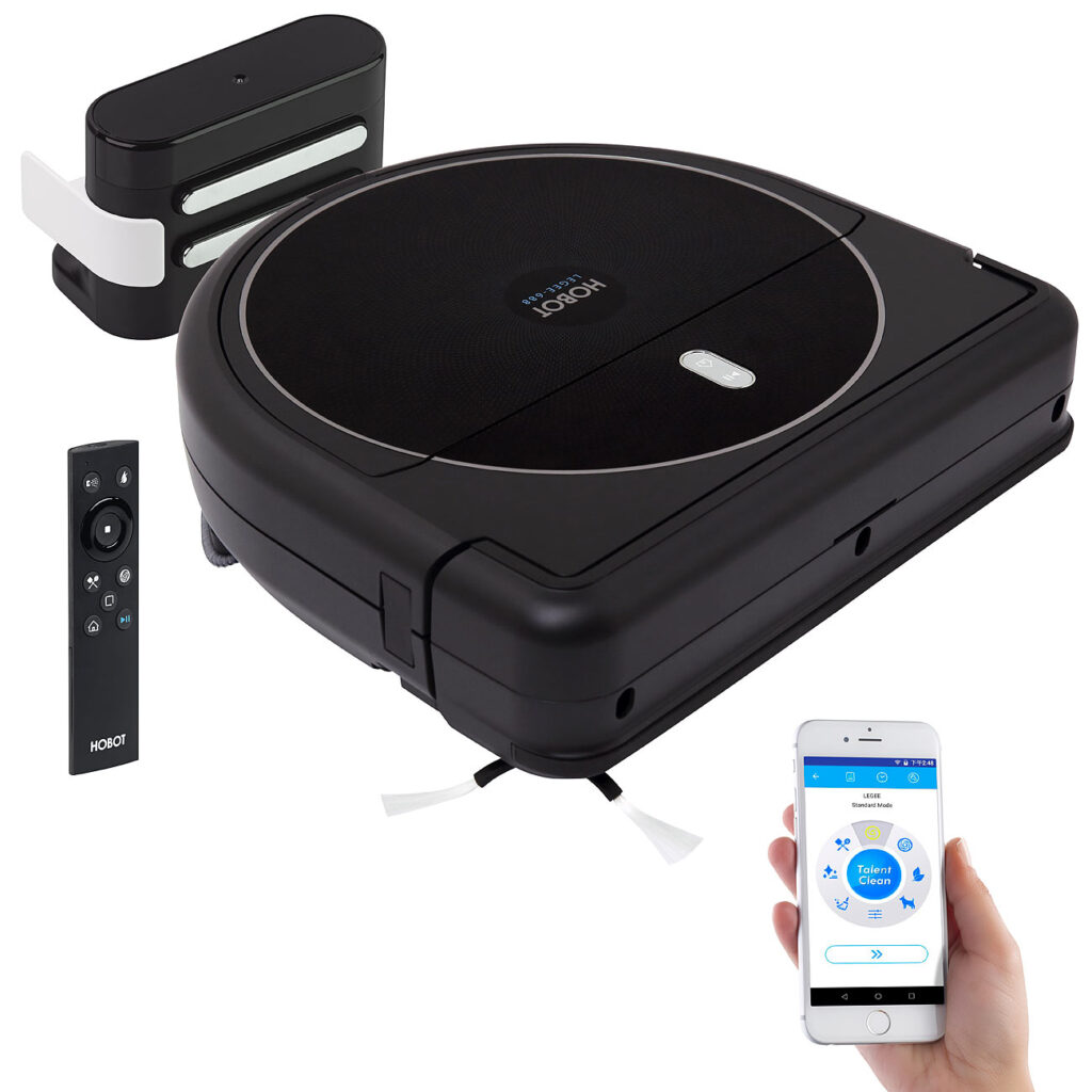 Multiroom-Saug- und Wisch-Roboter mit WLAN, App und 4-Phasen-Reinigung