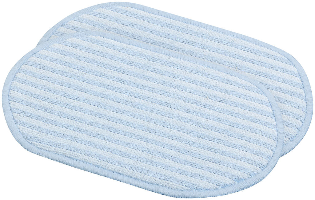 2er-Set Teppichreinigungs-Tücher für Fussboden-Poliermaschine FPW-800