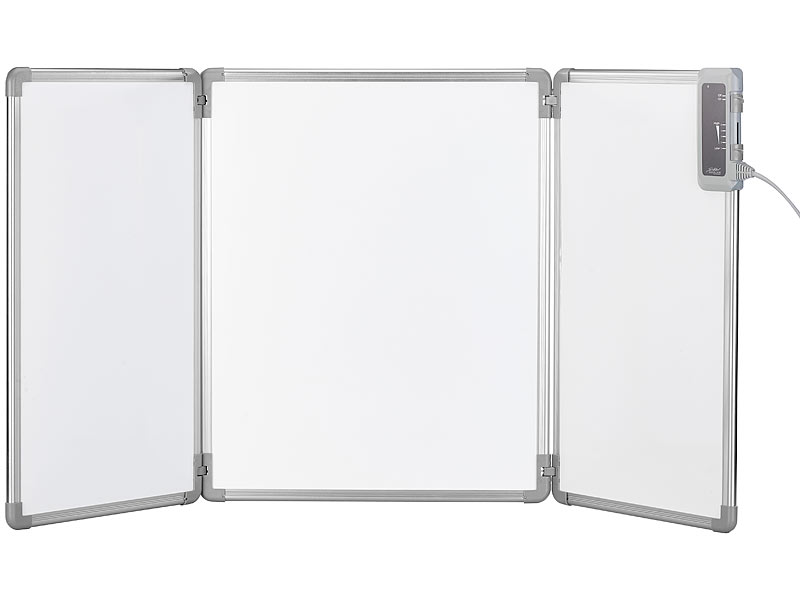 Faltbares Fern-Infrarot-Heizpanel mit Alu-Rahmen, bis 80 °C, 315 Watt