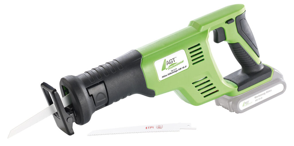 Akku-Säbelsäge AW-18.sl, GS-zertifiziert, 18 V (ohne Akku)