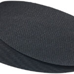 Schnellhaftende Bügelflicken aus Baumwolle, 2 Stück in schwarz Schnellhaftende Bügelflicken aus Baumwolle, 2 Stück in schwarz