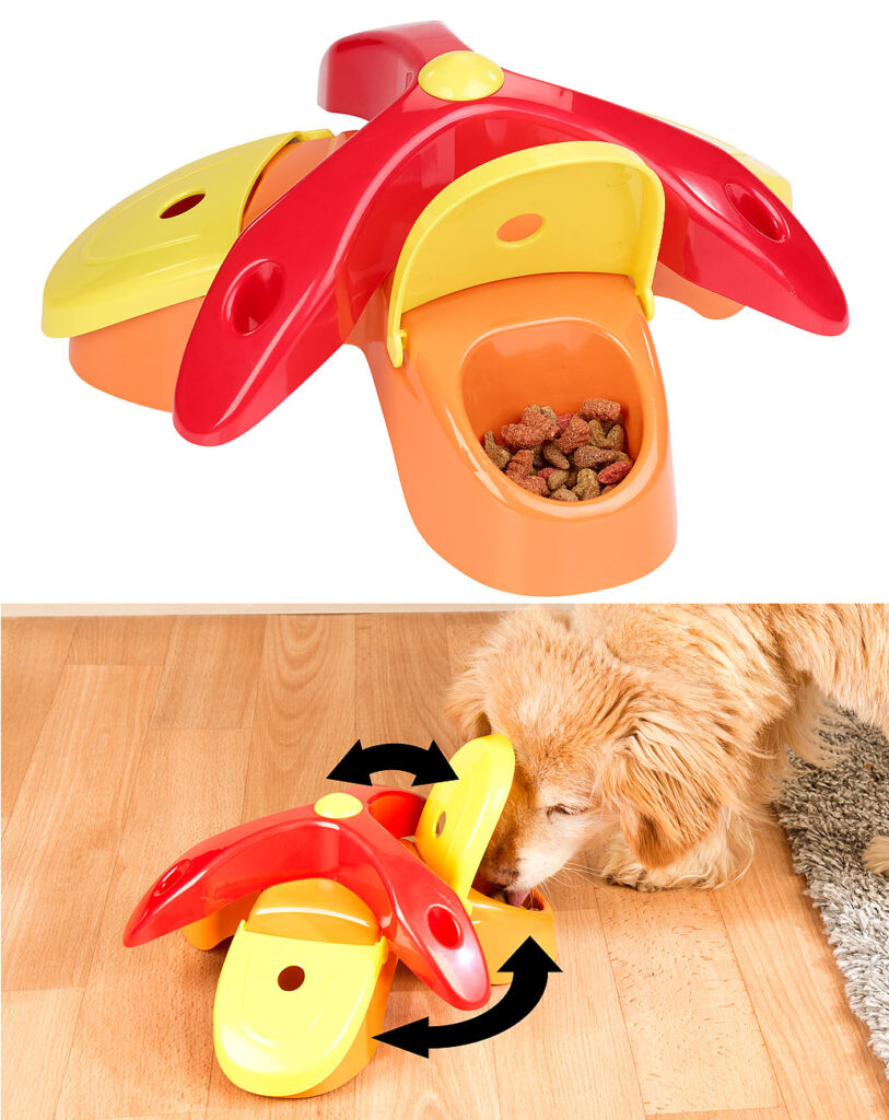 Strategie- und Intelligenz-Spiel für Hunde, pflegeleicht & rutschfest