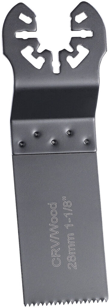 Standard-Tauchsägeblatt für Multitools, 28 mm, CRV, Schnellspannung
