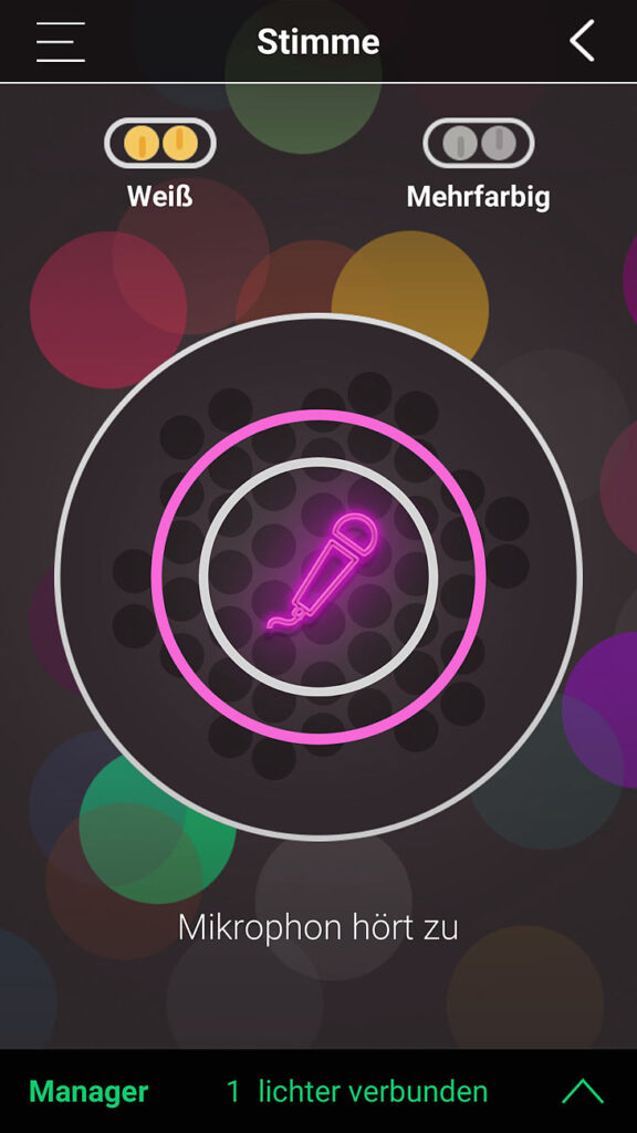 Christbaum-Überwurf-Lichterkette, 180 RGBW-LEDs, Bluetooth & App, IP44