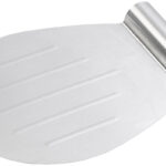 Tortenhebe-Blech aus Edelstahl mit Griffmulde, 33 x 26 cm