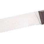 Brotmesser mit 20-cm-Klinge und Griff aus Blackwood-Holz