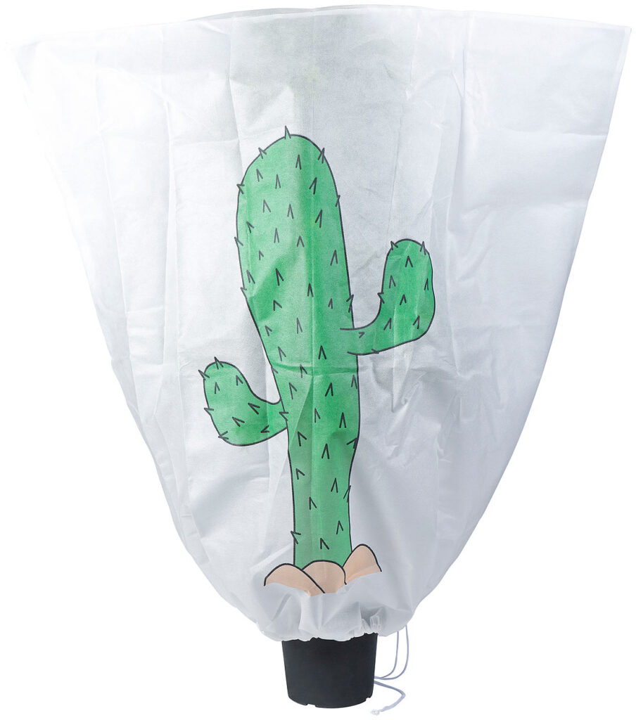 Winterschutz-Haube „Kaktus“ für Pflanzen, 110 x 120 cm