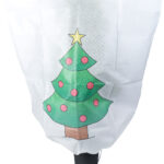 Winterschutz-Haube „Weihnachtsbaum“ für Pflanzen, 110 x 120cm