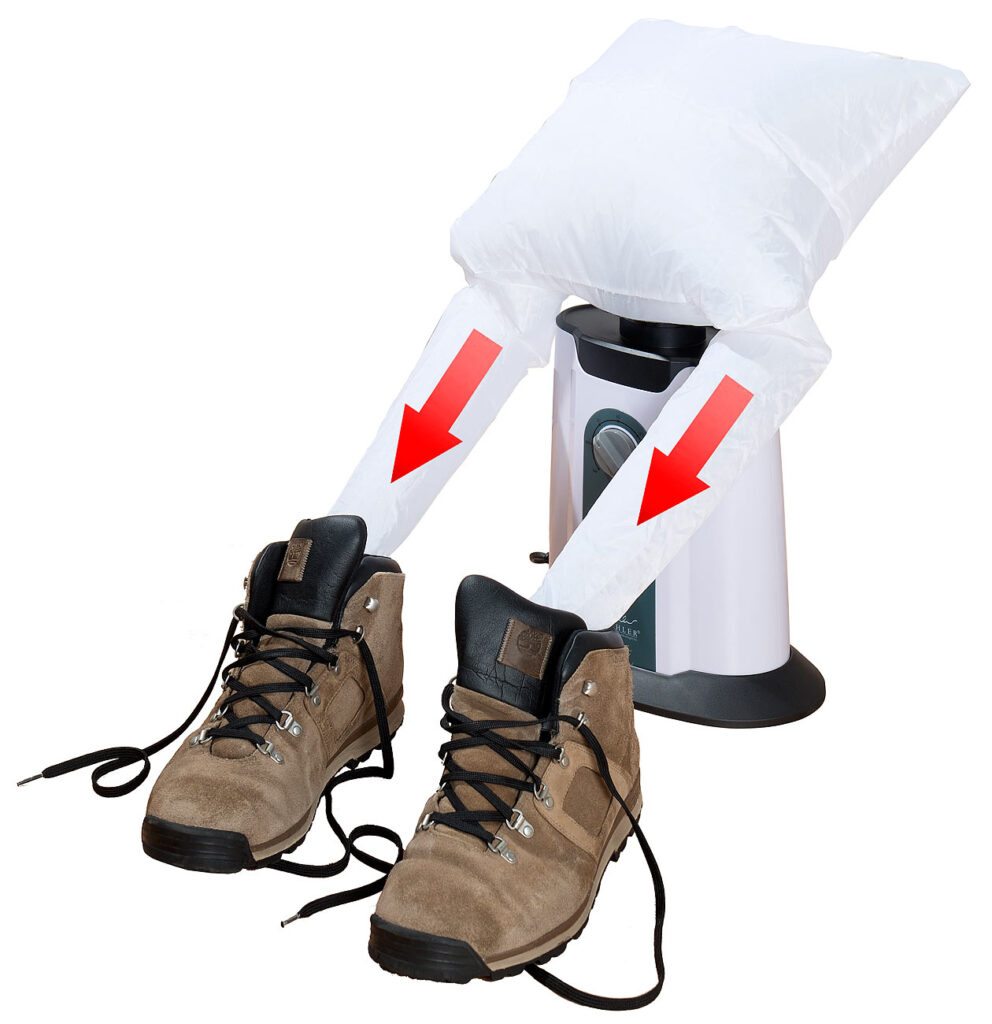 Schuhtrockner-Aufsatz für elektrische 2in1-Bügelpuppe BP-250