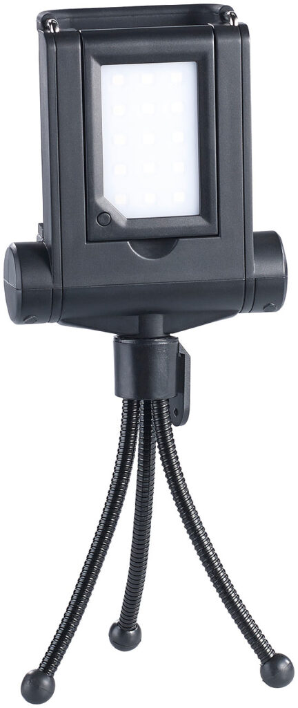 LED-Licht für Smartphones & Selfie-Sticks FVL-315.s, 15 LEDs, 300 lm