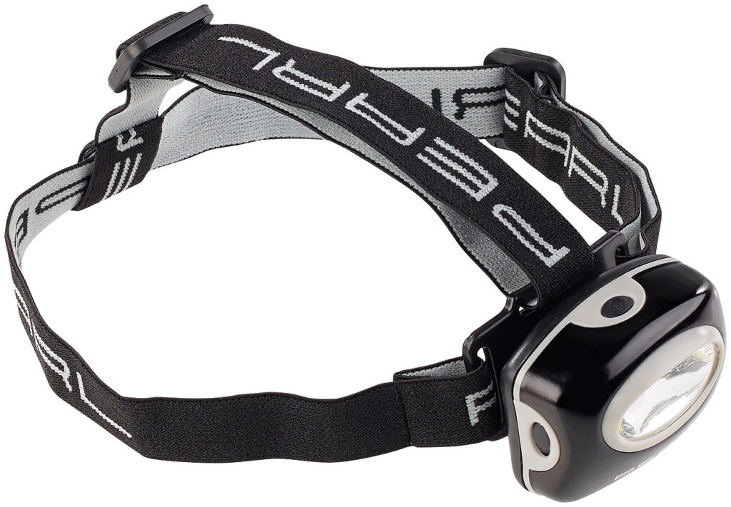 LED-Stirnlampe SL-101 mit COB-LED, 1 Watt LED-Stirnlampe SL-101 mit COB-LED, 1 Watt