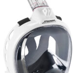 Tauchmaske mit Schnorchel und Action-Cam-Halterung, Grösse L