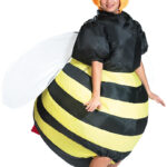 Selbstaufblasendes Kostüm „Fette Biene“