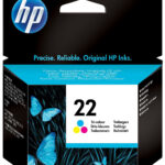 Original Tintenpatrone C9352AE (No.22), color