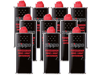 Feuerzeugbenzin Nachfüll-Flasche, 125 ml (10er-Pack)