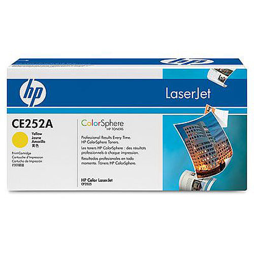 Original Toner-Kartusche CE252A, yellow Original Toner-Kartusche CE252A, yellow