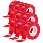 9er-Set Doppelseitiges Klebeband „Power ZIP“, 19 mm x 1,5 m 9er-Set Doppelseitiges Klebeband „Power ZIP“, 19 mm x 1,5 m