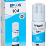 Epson 104, Tinte cyan, C13T00P240, bis zu 7500 Seiten Epson 104, Tinte cyan, C13T00P240, bis zu 7500 Seiten