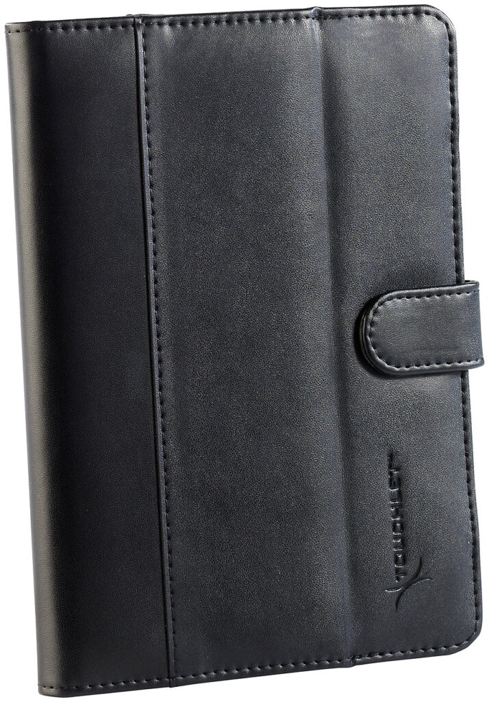 7″ Tablet-Schutztasche mit Aufsteller, Leder-Optik
