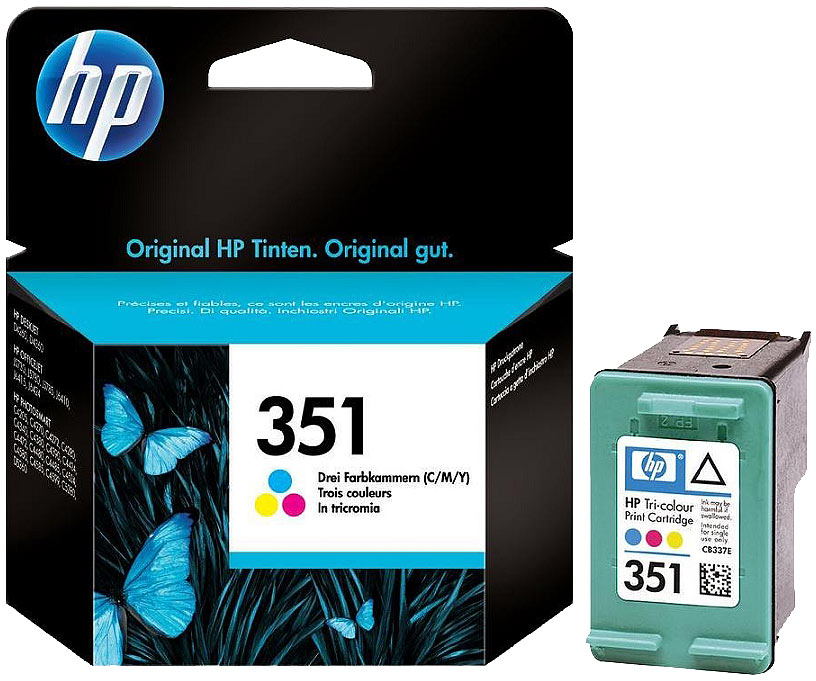 Original Tintenpatrone CB337EE (No.351), color Original Tintenpatrone CB337EE (No.351), color