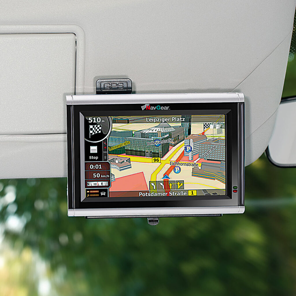 360° Navi-Halterung für Kfz-Sonnenblende 360° Navi-Halterung für Kfz-Sonnenblende