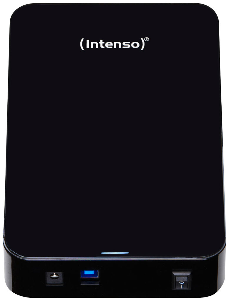 Memory Center Externe 3,5″-Festplatte 4 TB, USB 3.0, schwarz