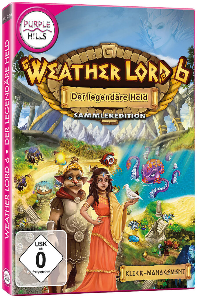 PC-Spiel „Weather Lord 6 – Der legendäre Held“, für Windows 7/8/8.1/10