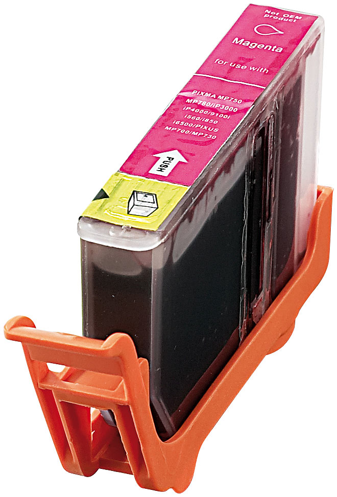 Patrone für CANON (ersetzt BCI-3M/BCI-6M), magenta