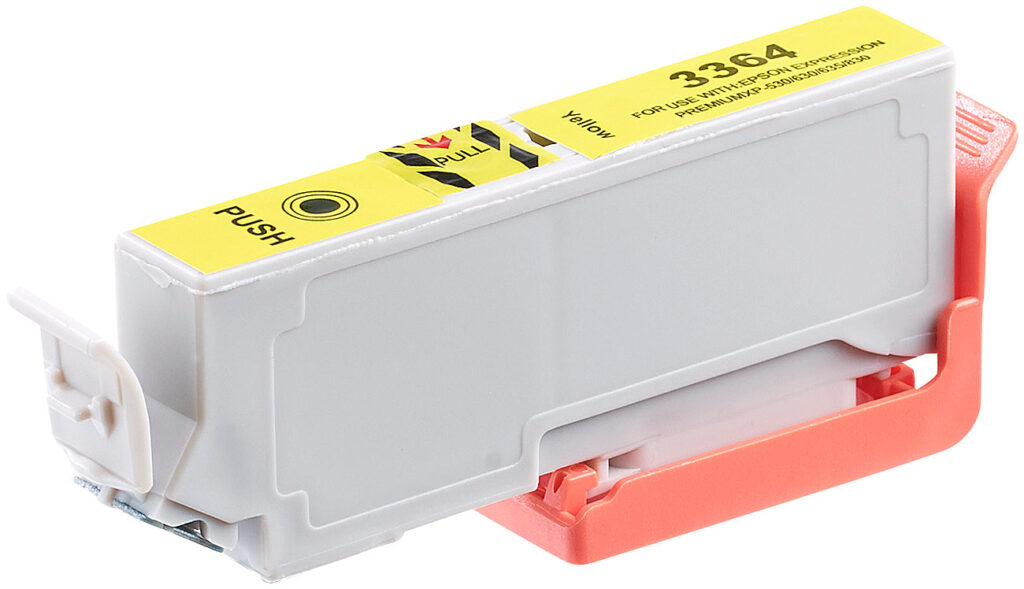 Tintenpatrone für Epson (ersetzt T3364 / 33XL), yellow