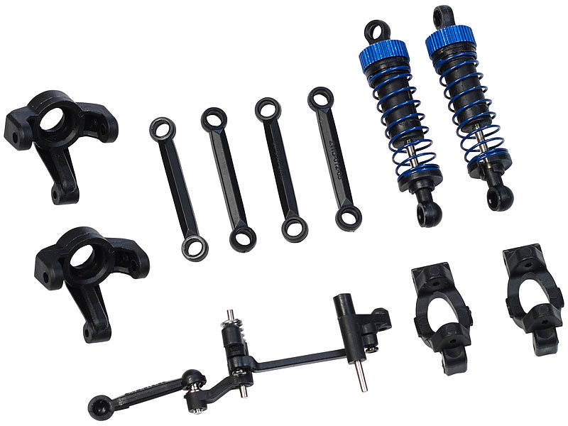 Ersatzteile-Komplettset für ferngesteuertes Auto „Mad Racing“