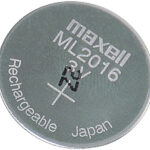 ML2016 wiederaufladbare Li-Ion-Knopfzelle, 3 V, 25 mAh ML2016 wiederaufladbare Li-Ion-Knopfzelle, 3 V, 25 mAh