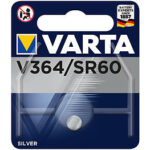 Electronics SilverOxide-Knopfzelle, Typ 364 / SR60, 17 mAh,1,55 Volt