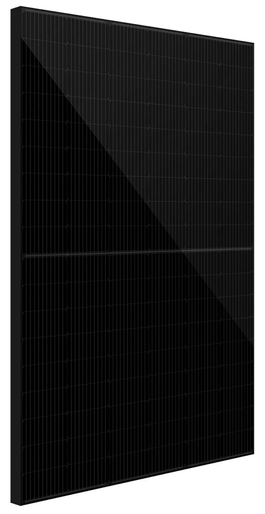 Monokristallines Solarpanel, Full-Screen, 405 Watt, MC4-komp., IP68, schwarz
