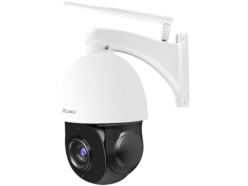 PTZ-IP-Überwachungskamera mit 2K, 18x-Zoom, WLAN, App, 360°, IP66