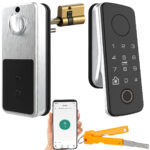 Motorbetriebener ZigBee-Schliesszylinder, Code, Fingerprint, App, IP55 Motorbetriebener ZigBee-Schliesszylinder, Code, Fingerprint, App, IP55