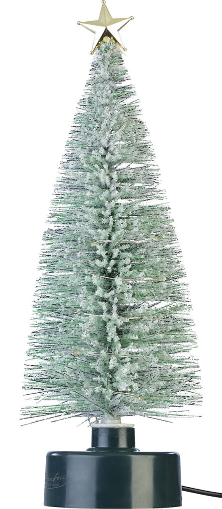 Bunter LED-Weihnachtsbaum mit USB-Betrieb, 25 cm hoch